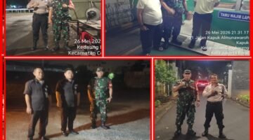 Ciptakan Wilayah Aman dan Kondusif , Babinsa Koramil 04/Cengkareng Sertu Eko Setiawan ,Laksanakan Patroli