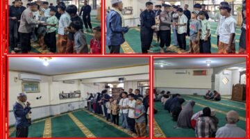 Brimob Metro Jaya Gelar Kegiatan Santunan Anak Yatim Penuh Kebersamaan