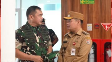 Bupati Humbahas Sambut Kunjungan Kerja KSAD Jenderal TNI Maruli Simanjuntak.