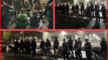 Brimob Polda Metro Jaya Batalyon B Amankan 4 Terduga Penyalahguna Narkotika Saat Patroli Jakarta Utara