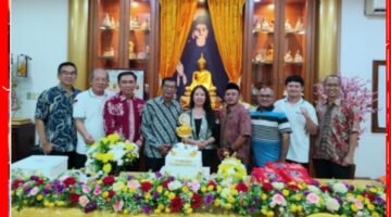 PKM Nusantara Hadiri Perayaan Waisak 2570 BE dan HUT ke-34 Vihara Saddhapala, Tegaskan Pentingnya Sikap Pluralis