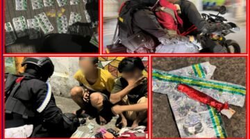 Brimob Polda Metro Jaya Amankan Ratusan Obat-obatan Terlarang Saat Patroli Malam di Petamburan