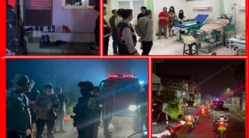 Brimob Metro Jaya Sigap Tangani Kebakaran Rumah di Pamulang, Enam Warga Alami Luka Bakar