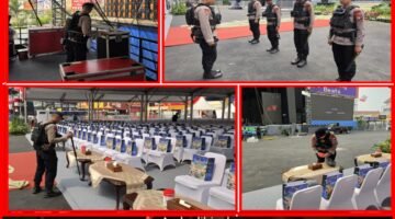 Brimob Polda Metro Jaya Sterilisasi Jakarta Fair 2026, Pastikan Area VIP dan Panggung Aman di Kemayoran