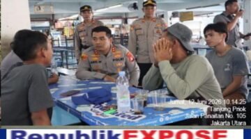 Kapolres Pelabuhan Tanjung Priok Gelar “Jaga Jakarta On The Spot”, Perkuat Sinergi Keamanan Bersama Penumpang Kapal