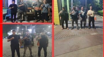 Satlinmas RW 014 Cengkareng Timur Laksanakan Patroli Wilayah, Tingkatkan Keamanan Lingkungan
