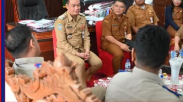 Kepala BPN Kunjungan Silahturahmi Kepada Bupati Humbahas .