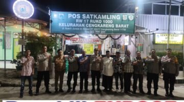 Kapolsek Cengkareng AKP Rahis Fadhillah Sambangi Sekretariat RW 017 Cengkareng Barat, Perkuat Sinergi dengan Masyarakat