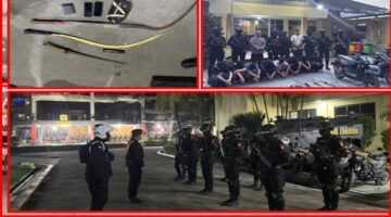 Brimob Polda Metro Jaya Gagalkan Tawuran, Delapan Remaja dan Tiga Sajam Diamankan di Sukatani Bekasi