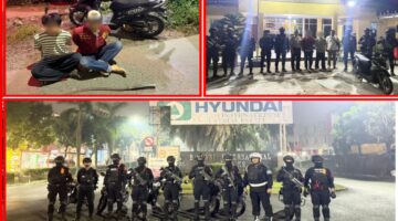 Brimob Metro Jaya Cegah Tawuran, Dua Remaja dan Celurit Diamankan di Bekasi