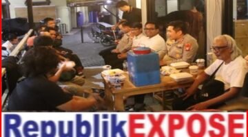 JJOS Ngobrol Santai dan Ngopi Bareng, Kapolres Priok Bersama Jurnalis