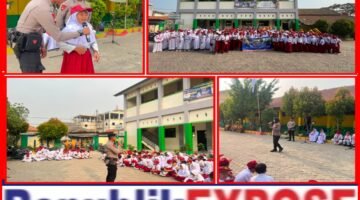 Brimob Polda Metro Jaya Tanamkan Karakter dan Literasi Digital kepada Pelajar SD Bekasi