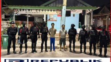 Brimob Polda Metro Jaya Intensif Patroli Malam, Bekasi Aman dari Tawuran