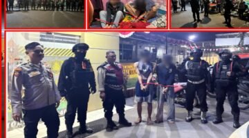 Brimob Polda Metro Jaya Amankan Dua Terduga Pelaku Curanmor
