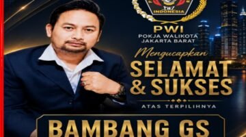 PWI DKI Jakarta Resmi Kukuhkan Pokja PWI Jakarta Barat, Bambang Gatot Subroto Pimpin Kepengurusan Baru