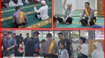 Brimob Polda Metro Jaya Tebar Kepedulian Lewat Santunan Anak Yatim dan Jumat Berkah