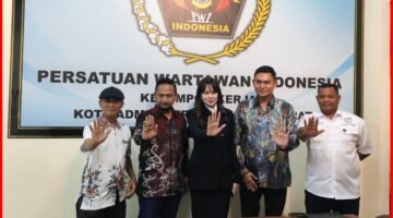 Kepala BPN Jakarta Barat Tinjau Sekretariat Baru Pokja PWI Walikota Jakarta Barat, Peran Media Kunci Sukses Publikasi Program Pertanahan