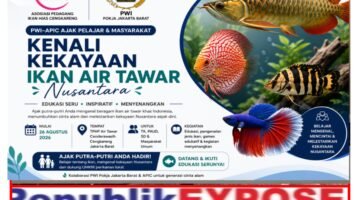 PWI Jakbar dan APIC Gelar Edukasi Ikan Hias Nusantara, Ajak Pelajar Kenali Kekayaan Perikanan Indonesia