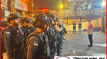 Brimob Metro Jaya Bubarkan Balap Liar, Lima Motor Diamankan di Makasar, Jakarta Timur