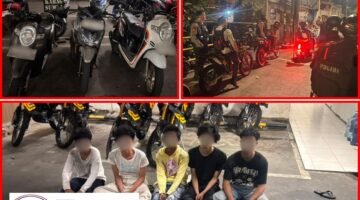 Brimob Polda Metro Jaya Amankan Lima Pelaku Tawuran Bersenjata di Jakarta Timur