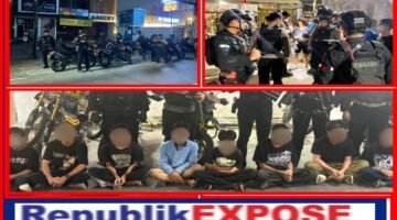Brimob Polda Metro Jaya Cegah Tawuran di Cipayung, Sita Besi Tajam hingga Balok Dan 8 Pemuda Diamankan
