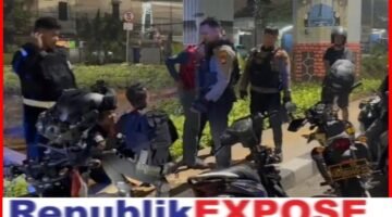 Brimob Polda Metro Jaya Bubarkan Balap Liar di Jaktim, 3 Motor Diamankan