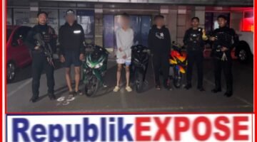 Brimob Polda Metro Jaya Bubarkan Balap Liar di Cipayung, 3 Motor Diamankan