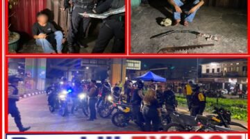 Brimob Polda Metro Jaya Gagalkan Tawuran di Cawang, 2 Sajam Diamankan