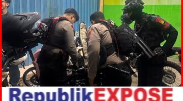 Brimob Polda Metro Jaya Bubarkan Balap Liar di Duren Sawit, 2 Motor Diamankan