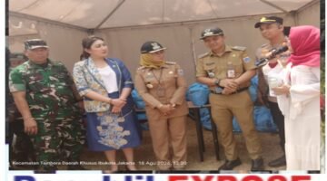 Wali Kota Jakarta Barat Iin Mutmainnah Kunjungi Pesta Rakyat di Lapangan Persima Kalianyar Tambora