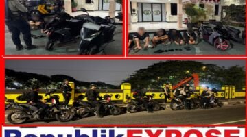 Brimob Polda Metro Jaya Amankan 5 Pemuda Diduga Hendak Balap Liar di Duren Sawit