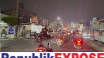 Brimob Polda Metro Jaya Sisir Sejumlah Titik di Tangsel hingga Dini Hari