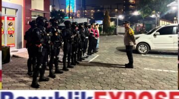 Brimob Polda Metro Jaya Cegah Gangguan Kamtibmas, Sasar Titik Rawan di Tangsel