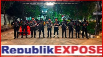 Brimob Polda Metro Jaya Sisir Bekasi Kota, Antisipasi Tawuran dan Balap Liar