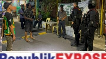 Brimob Polda Metro Jaya Patroli Malam, Warga Jakarta Barat Diajak Jaga Kamtibmas