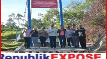 Estafet, Bupati Humbahas Tinjau Pembangunan Infrastruktur di Tiga Titik
