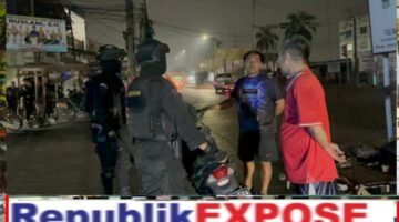 Brimob Polda Metro Jaya Intensifkan Patroli Malam, Cegah Tawuran dan Balap Liar di Bekasi