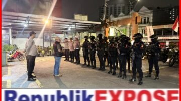 Brimob Polda Metro Jaya Sisir Tangsel, Antisipasi Tawuran dan Kejahatan Jalanan