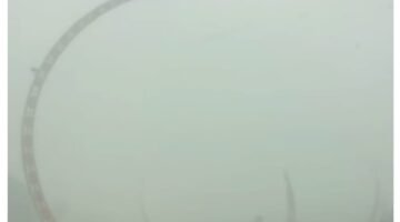 Kabut Asap Pekat Selimuti Terowongan Mentaya Sampit, Jarak Pandang Dilaporkan Hanya 20 Meter