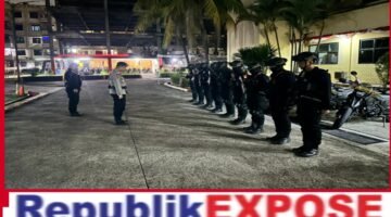 Cegah Tawuran dan Balap Liar, Brimob Polda Metro Jaya Sisir Kabupaten Bekasi