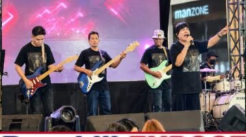 Elsye Busa Tampil ” Merobek ” Panggung Konser Amal Bencana Flores Di Lippo Plaza Kupang