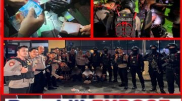 Patroli Brimob Metro Jaya di Jakut Temukan 13 Klip Ganja, 4 Remaja Diamankan