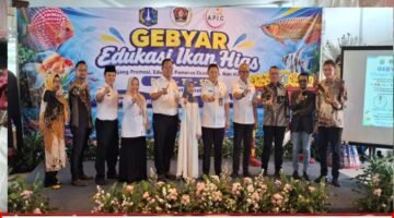 PWI Jakarta Barat Gelar Gebyar Edukasi Ikan Hias, Ratusan Pelajar PAUD hingga SD Antusias di TPHP Cengkareng