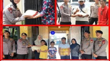 Brimob Polda Metro Jaya Salurkan Sembako Ke Panti Asuhan Mizan Amanah dan Putra Nusa Di Jakarta