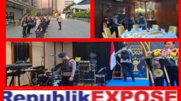 Brimob Polda Metro Jaya Sisir Hotel Sari Pan Pacific, Pastikan Kompolnas Awards Aman
