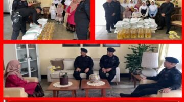 Brimob Polda Metro Jaya Tulus Berbagi Sembako untuk Panti Asuhan di Jakpus