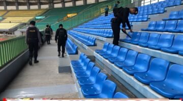 Brimob Metro Jaya Pastikan Stadion Patriot Steril Sebelum Laga Liga 2