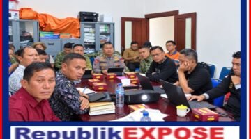 Satgas PRR Bersama Pemerintah Humbahas Diskusi Pembangunan Lanjutan Pascabencana.