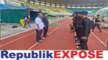 Brimob Polda Metro Jaya Pastikan Stadion Patriot Aman Jelang Liga 2