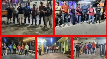 Jelang Dini Hari, Kamtib RW 014 Bersama Satlinmas dan Karang Taruna Gelar Patroli, Antisipasi Tawuran